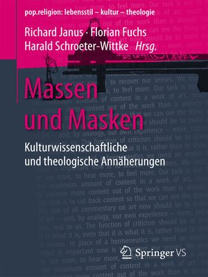 cover image of Massen und Masken